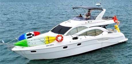2012 Gulf Craft Majesty 50 Flybridge Boat for Sale in Singapore
