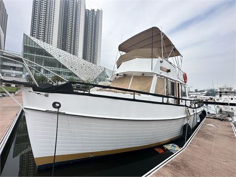 1982 Grand Banks 42 Trawler Boat For Sale In Malaysia
