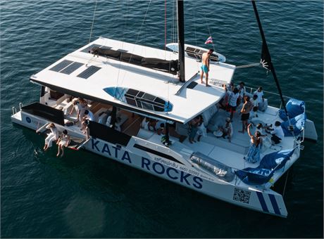 Stealth X 47 sailing catamaran charter yacht